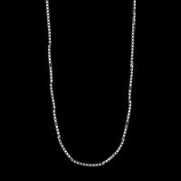 14K White Gold Estate Box Chain