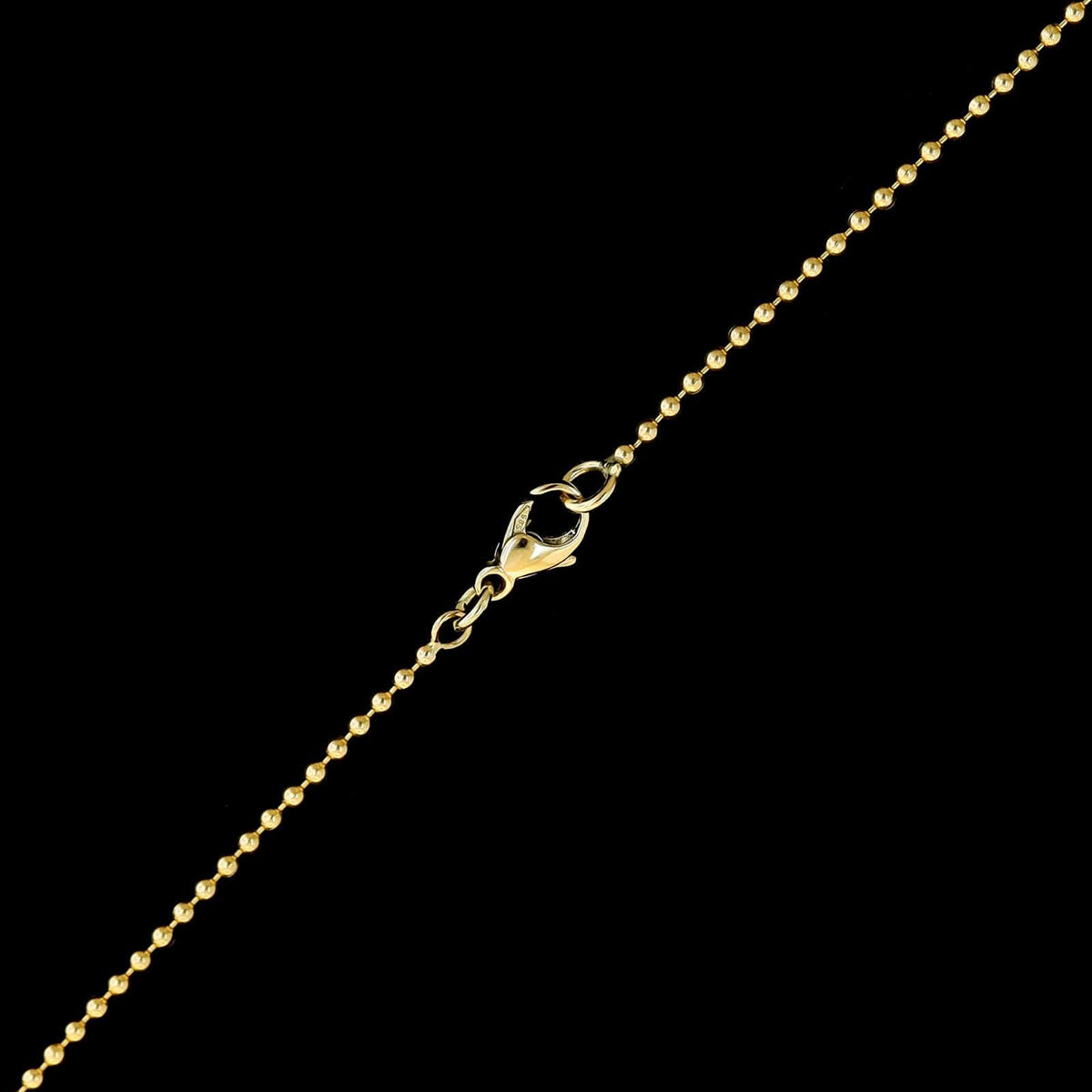 14K Yellow Gold Estate Ball Chain