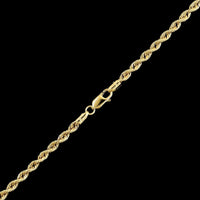 14K Yellow Gold Estate Rope Chain