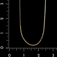 14K Yellow Gold Estate Box Chain
