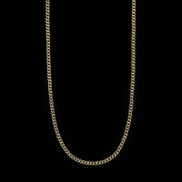18K Yellow Gold Estate Curb Link Chain