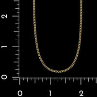 18K Yellow Gold Estate Curb Link Chain