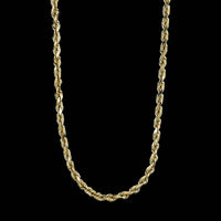 14K Yellow Gold Estate Rope Chain