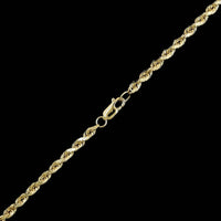 14K Yellow Gold Estate Rope Chain