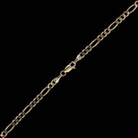 14K Yellow Gold Estate Figaro Link Chain