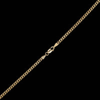 14K Yellow Gold Curb Link Chain