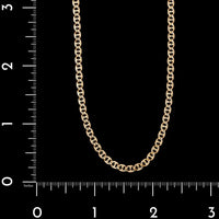 14K Yellow Gold Estate Anchor Link Chain
