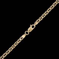 14K Yellow Gold Estate Mariner Link Chain