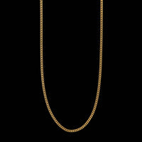 18K Yellow Gold Estate Curb Link Chain