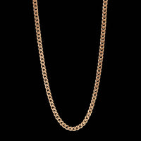 14K Yellow Gold Estate Curb Link Chain