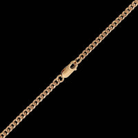 14K Yellow Gold Estate Curb Link Chain