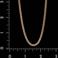 14K Yellow Gold Estate Curb Link Chain