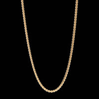 18K Yellow Gold Estate Serpentine Link Chain