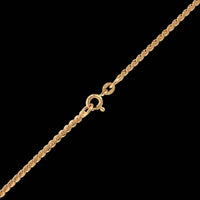 18K Yellow Gold Estate Serpentine Link Chain