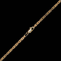 14K Yellow Gold Estate Byzantine Link Chain