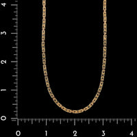 14K Yellow Gold Estate Byzantine Link Chain