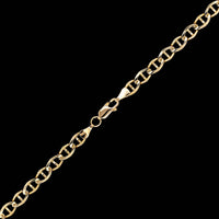 14K Yellow Gold Estate Mariner Link Chain