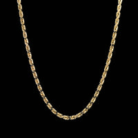 14K Yellow Gold Estate Rope Chain