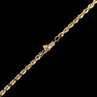 14K Yellow Gold Estate Rope Chain