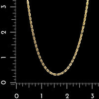 14K Yellow Gold Estate Rope Chain