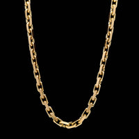 14K Yellow Gold Estate Heavy Link Chain