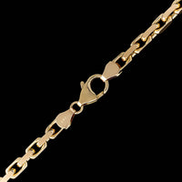 14K Yellow Gold Estate Heavy Link Chain