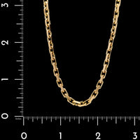 14K Yellow Gold Estate Heavy Link Chain