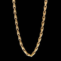 14K Yellow Gold Estate Fancy Link Chain