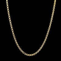 14K Yellow Gold Estate Box Chain