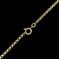 14K Yellow Gold Estate Box Chain