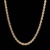 14K Yellow Gold Estate Rope Chain