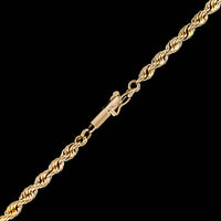 14K Yellow Gold Estate Rope Chain