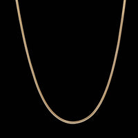 14K Yellow Gold Estate Snake Chain