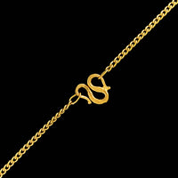 24K Yellow Gold Estate Curb Link Chain