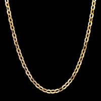 14K Yellow Gold Estate Oval Link Chain