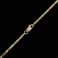 14K Yellow Gold Estate Byzantine Link Chain