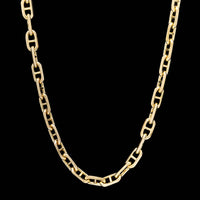 14K Yellow Gold Mariner Link Chain