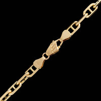 14K Yellow Gold Mariner Link Chain