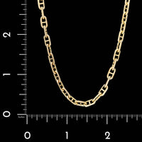 14K Yellow Gold Mariner Link Chain