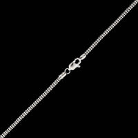 18K White Gold Estate Fancy Link Necklace