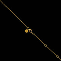 Sophie Theakston 18K Yellow Gold Estate Diamond Polki Garland Necklace