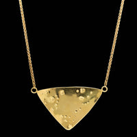 Daniel Spirer 18K Yellow Gold Rainbow Moonstone Necklace
