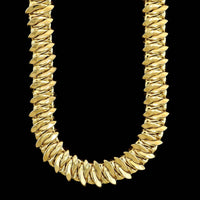 14K Yellow Gold Estate Fancy Link Necklace