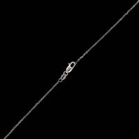 14K Two-tone Gold Estate Diamond Pendant Necklace