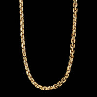 Fope 18K Two-tone Gold Estate Fancy Link Diamond Necklace