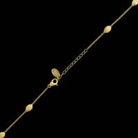 Marco Bicego 18K Yellow Gold Estate Diamond Siviglia Bean Necklace