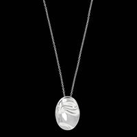 Tiffany & Co. Elsa Peretti Sterling Silver Estate Taurus Zodiac Pendant Necklace&nbsp;
