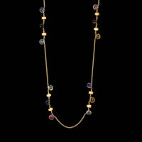 Marco Bicego 18K Yellow Gold Estate Gemset Paradise Necklace