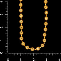Gurhan 24K Yellow Spell Gold Estate Bead Necklace