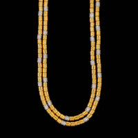 Gurhan 24K Yellow and 18K White Gold Estate Diamond Vertigo Necklace